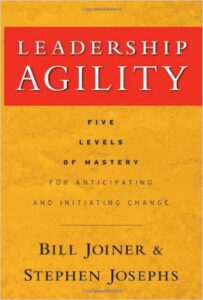 Book cover "Leadership agility"