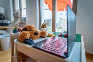 Con-TACT: working from home (WFH) with teddy bears