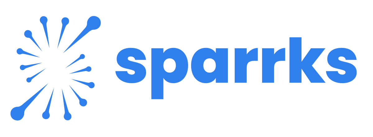Sparrks Logo - the partner organisation Bernhard is working with